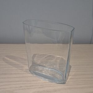 Clear Glass Vase